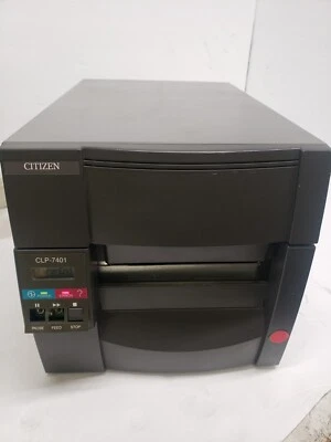 CITIZEN CLP-7401 LABEL PRINTER JE22-M01 / UNTESTED - Image 1 of 4