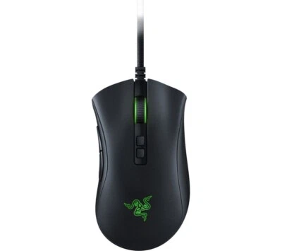 Razer DeathAdder Essential Wired USB Optical Gaming Mouse - Black - New - Image 1 of 4