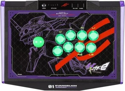 Answer EVANGELION e:PROJECT ARCADE CONTROLLER For PC PS4 PS3 Switch New - Image 1 of 4