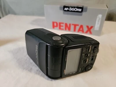 PENTAX AF-360 FGZ Shoe Mount Flash with Original Box  - Image 1 of 4