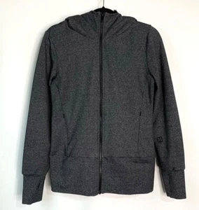 BETABRAND Gray + Black Knockout Faux-Fur Lined Hood Zip-Up Travel Jacket 2XL - Picture 1 of 10