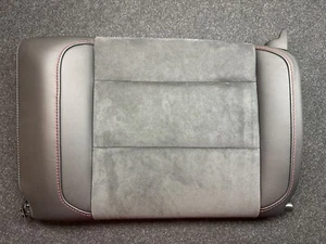 Porsche 991 Cabrio Targa BLACK Leather ALCANTARA Back Rear Seat Backrest LEFT - Bild 1 von 15