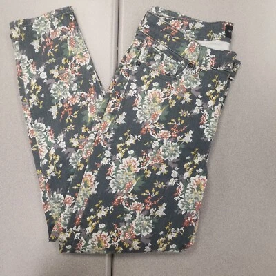 Pantalones de mezclilla florales súper lindos de la marca Lucky para niñas talla 4/27 Foto 1 de 4