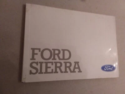 FORD SIERRA    LIBRETTO  USO E MANUTENZIONE   1987 - Immagine 1 di 4