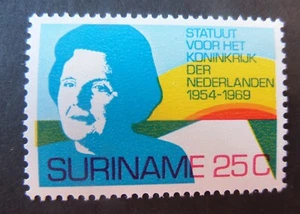 Suriname 1969 15th Ann Statute for Kingdom SG664 MNH UM unmounted mint - Imagen 1 de 1