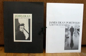 Dennis Stock James Dean Portfolio 12 Prints Slipcase Times Square New York City - Picture 1 of 8