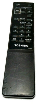 "Toshiba Remote Control CT 9347 电视"  — 第 1/4 张图片