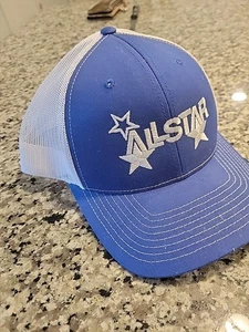 Richardson 112 Trucker Hat Snapback Gorra Ajustable Azul y Blanco AllStar - Imagen 1 de 5