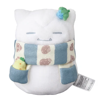Pokemon Center Original Snorlax Snowman Plush Japan Exclusive NEW - Image 1 of 4