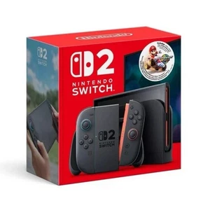 Nintendo Switch 2 + Mario Kart World Game Bundle Console NEW SHIPS TODAY - Picture 1 of 3