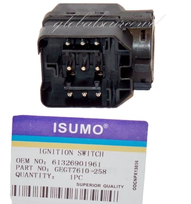 GEGT7610-258 Ignition Switch Fits:BMW E46 M3 E39 E85 M5 528i 530i 540i X5 325 M3 - Image 1 of 3
