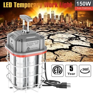 Heavy Duty LED Temporary Work Light Construction Light Hanging Jobsite Lighting - Picture 1 of 12