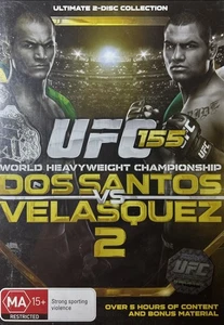 DVD NEW: UFC Dossantos vs Velasquez (No. 155) - 2013 Ultimate 2-disc Collection - Picture 1 of 2