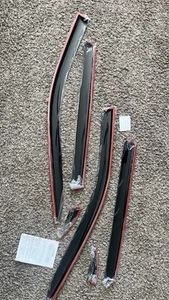 For Toyota Avalon Sedan 2005-2012 Smoke Window Rain Guards Visor 4pcs Set - Picture 1 of 7