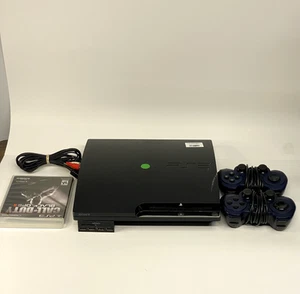 Consola PS3 Delgada Negra CECH-2501A con Controlador AV 2 y Call of Duty FUNCIONA PROBADO - Imagen 1 de 5