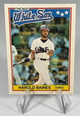 1988 Topps United Kingdom Minis - Harold Baines #1 Tiffany - Image 1 of 2