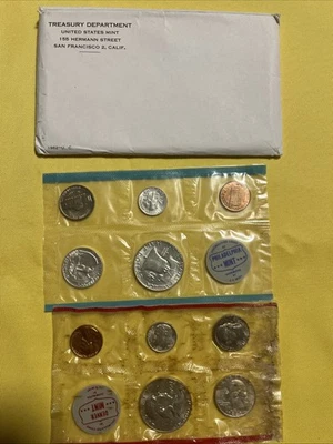 1962-U.C. Treasury Department United States Mint - Image 1 of 4