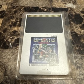 TV Sports Football (TurboGrafx-16, 1990) HuCard/Game Only Tested