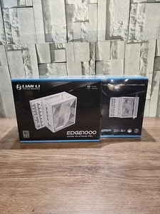 LIAN LI Edge series EG1000 White, 1000W ATX12V v3.1, 80 PLUS PLATINUM Certified - Afbeelding 1 van 11