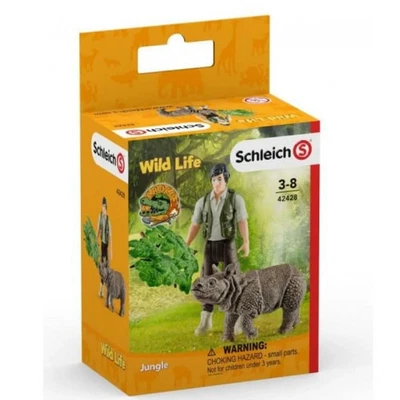 Schleich Wild Life Ranger En Intervención Con Bebé Rinoceronte 42428 - Imagen 1 de 2