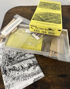 Fine Scale Miniatures HOn3 Kit #173 Rail Car Shed HOn30 1:87 NOS Kit! - Picture 1 of 6