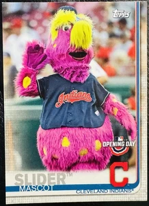 2019 Topps Opening Day Mascots Slider #M-2 Cleveland Indians - Bild 1 von 2