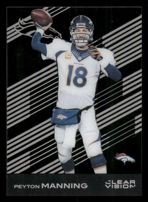 2015 Panini Clear Vision #9A Peyton Manning/(White JSY) - Image 1 of 2
