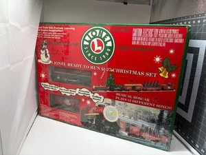 Juego Tren Navidad Lionel 6-21944 Calibre O27 Musical Boxcar SELLADO - Imagen 1 de 21