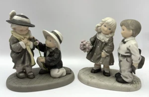 Enesco NBM Bahner Alaska Momma Figurines 1997 - 292133 & 292184 - Lot of 2 - Picture 1 of 13