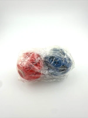 Bola de golosinas, bola de bocadillos para animales pequeños (pequeños, rojos y azules) Foto 1 de 2