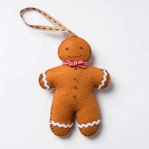Corinne Lapierre Felt Craft Mini Kit Gingerbread Man from felt MKMAN1F - Picture 1 of 4