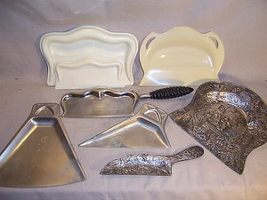 Lote grande bandeja para migas recogedora bandeja para polvo vintage  - Imagen 1 de 9