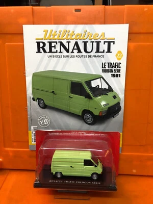 UTILI_  RENAULT. 1/43  N°22 LE TRAFIC FOURGON SERIE 1981 NEUF - Photo 1/4