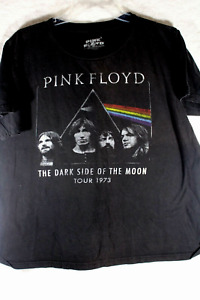 Pink Floyd Dark Side Of The Moon 1973 Tour Graphic Tee Mens Sz M Replica T-shirt