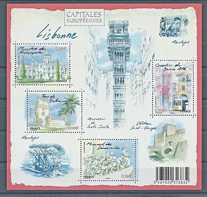 France - "ARCHITECTURE ~ EUROPEAN CAPITALS ~ LISBON" Mini Sheet MS 2009 ! - Picture 1 of 2