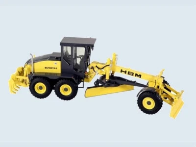 1:50 NZG HBM NOBAS BG190 TA-5 Road Grader Construction Machine Diecast Model - Image 1 of 2