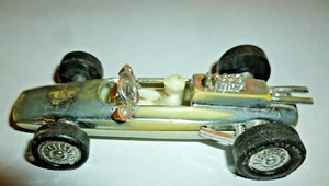Vintage Blue Box Lotus Plastic Toy Race Car Violet Metallic Hong Kong Silver - Picture 1 of 4