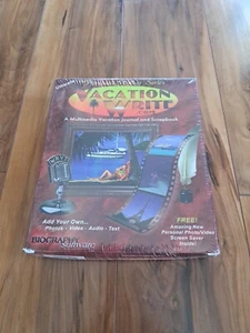 New Vacation Write.Com Multimedia Vacation Journal & Scrapbook Software, Sealed. - Picture 1 of 6
