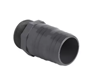 Adaptador de manguera roscada uPVC - MACHO BSP x COLA DE MANGUERA - Imagen 1 de 12