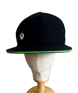 Official Microsoft Xbox Snapback Cap Baseball Hat Black with Logo New with Tags - Picture 1 of 5