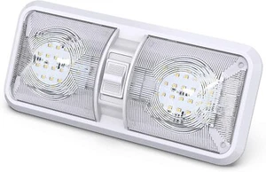 American Motorhome - RV Spares 12v LED Double Light 4500k Natural White - Picture 1 of 1