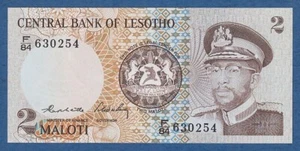 LESOTO / LESOTHO -- 2 MALOTI (19)84 -- UNC -- PREFIX F/84 -- PICK 4b . - Imagen 1 de 2