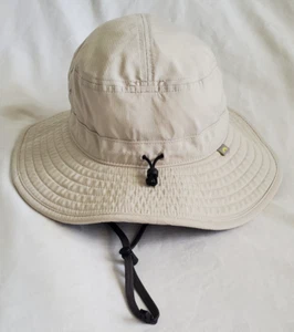 Solar Escape Hat Mens Wide Brimmed Tan Sun Protection Boonie Hat - Picture 1 of 10