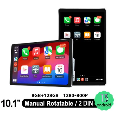 Reproductor multimedia para automóvil JOYING 2 DIN con pantalla giratoria Bluetooth 5.0 WiFi GPS Foto 1 de 4