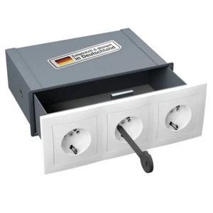 advanSecure Steckdosen-Tresor Wandtresor mit Steckdosen-Attrappe - Bild 1 von 8