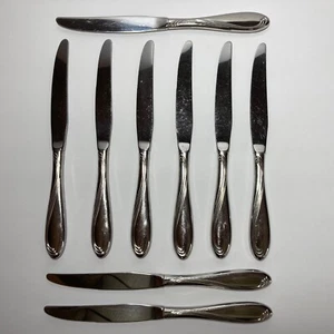 Cuchillos cubiertos de acero inoxidable Oneida Camber Cresta Windswept Scroll 9 - Imagen 1 de 15