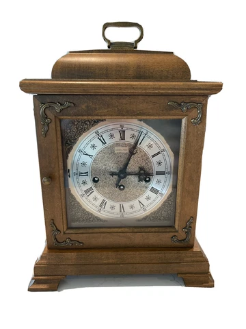 Hamilton Wheatland Westminster Chime Mantle Clock #340-020 W Germany Cover