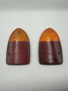 LUCAS JAGUAR REAR LIGHT LENS PAIR L801 - Picture 1 of 1