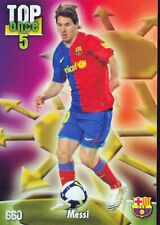 Lionel Messi Top Once Las fichas de la Liga 2008-2009 Barcelona Mundicromo 660