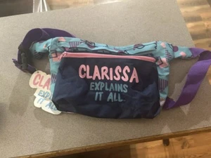 Clarissa Explains It All Fanny Pack Nickelodeon Nick Box Exclusive NEW WITH TAGS - Picture 1 of 4
